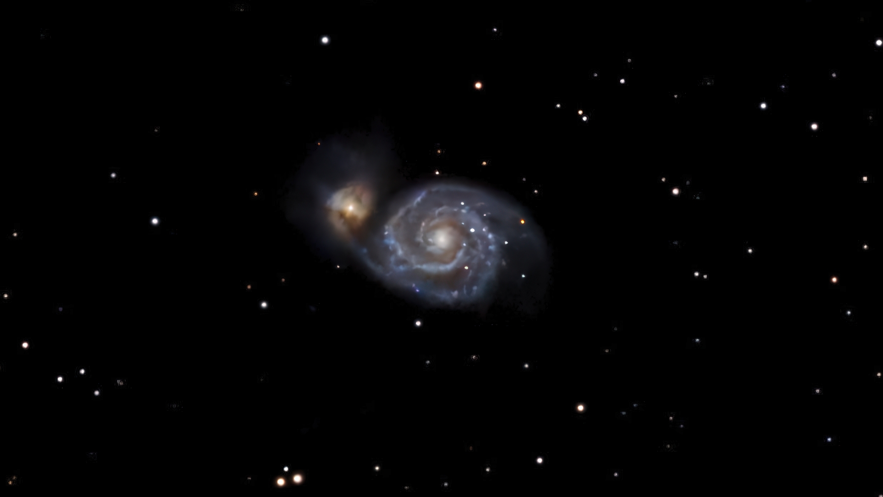 M51 Detail Foto